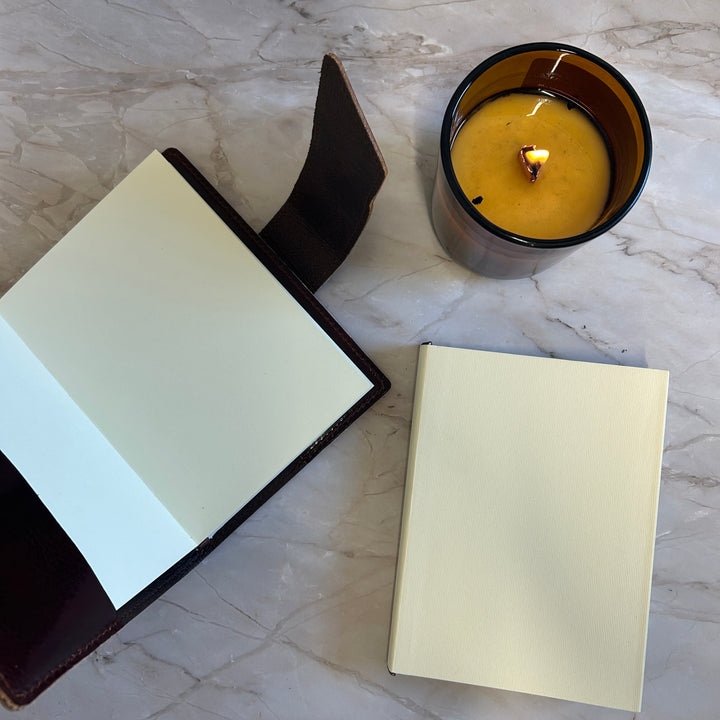 Italian Leather Journal Refillable Pages