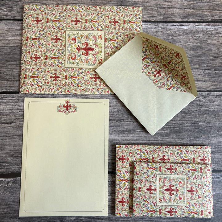 Florentine Writing Set Medium - Giglio