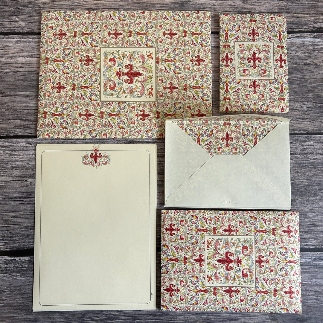 Florentine Writing Set Medium - Giglio