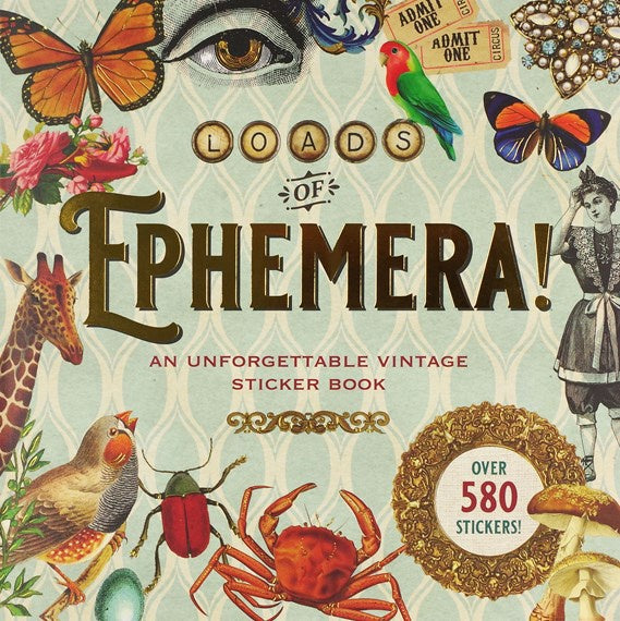 Sticker Book -  Loads of Ephemera!