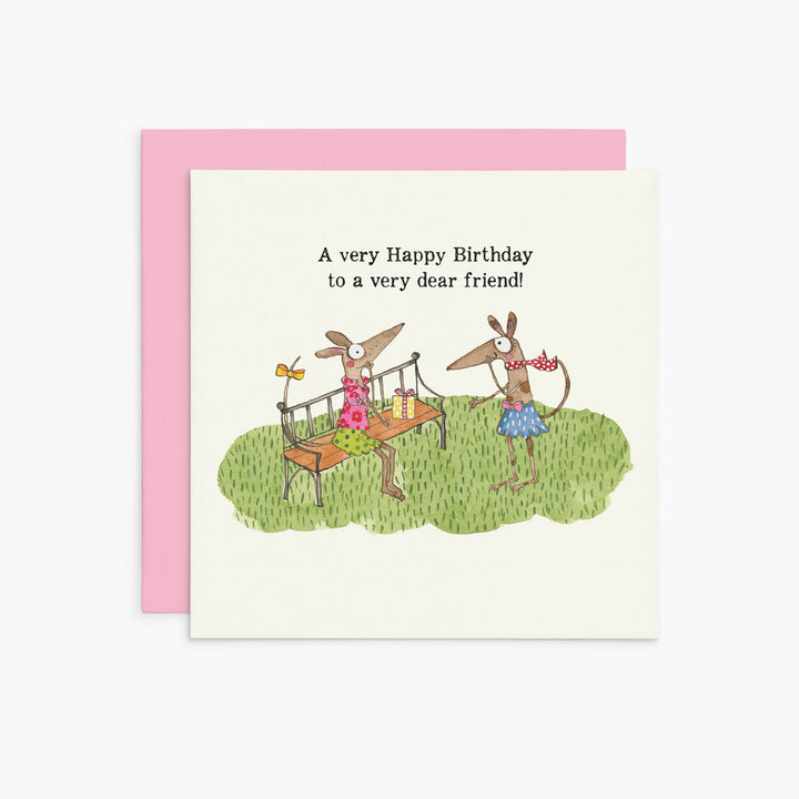 Card - A very Happy Birthday to a dear friend!