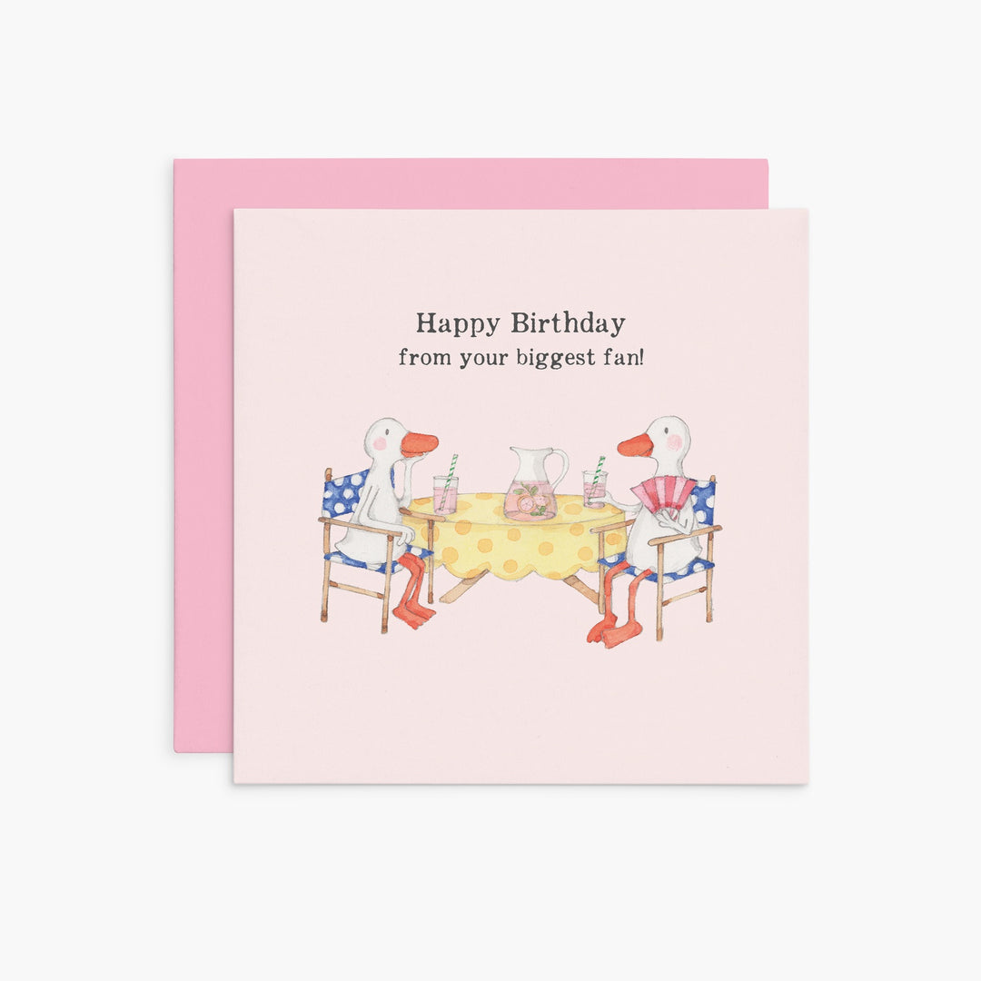 Card - Happy Birthday From Your Biggest Fan
