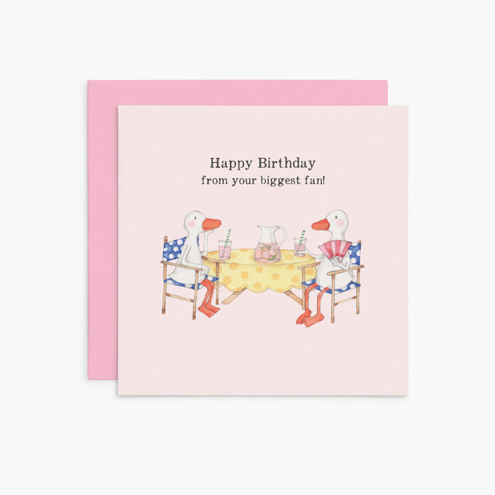 Card - Happy Birthday From Your Biggest Fan