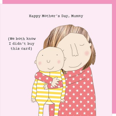 Rosie Made A Thing Mother's Day Card- Mummy Baby Love