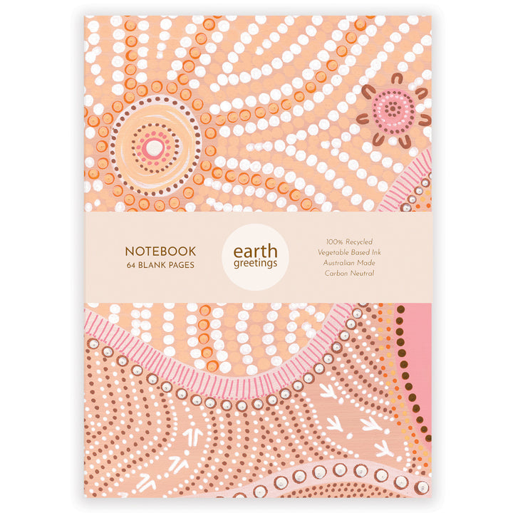 Earth Greetings A5 Notebook (Blank) - Our Mother The Sun