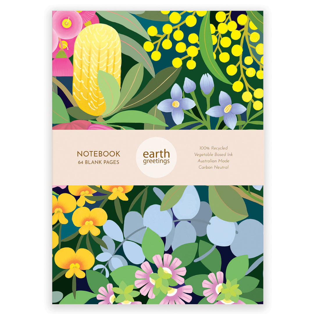 A5 Notebook - Where Flowers Bloom - Earth Greetings