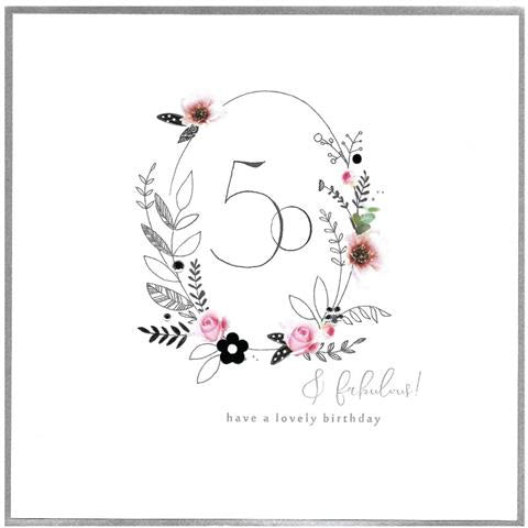 Piccadilly Card - 50th Birthday