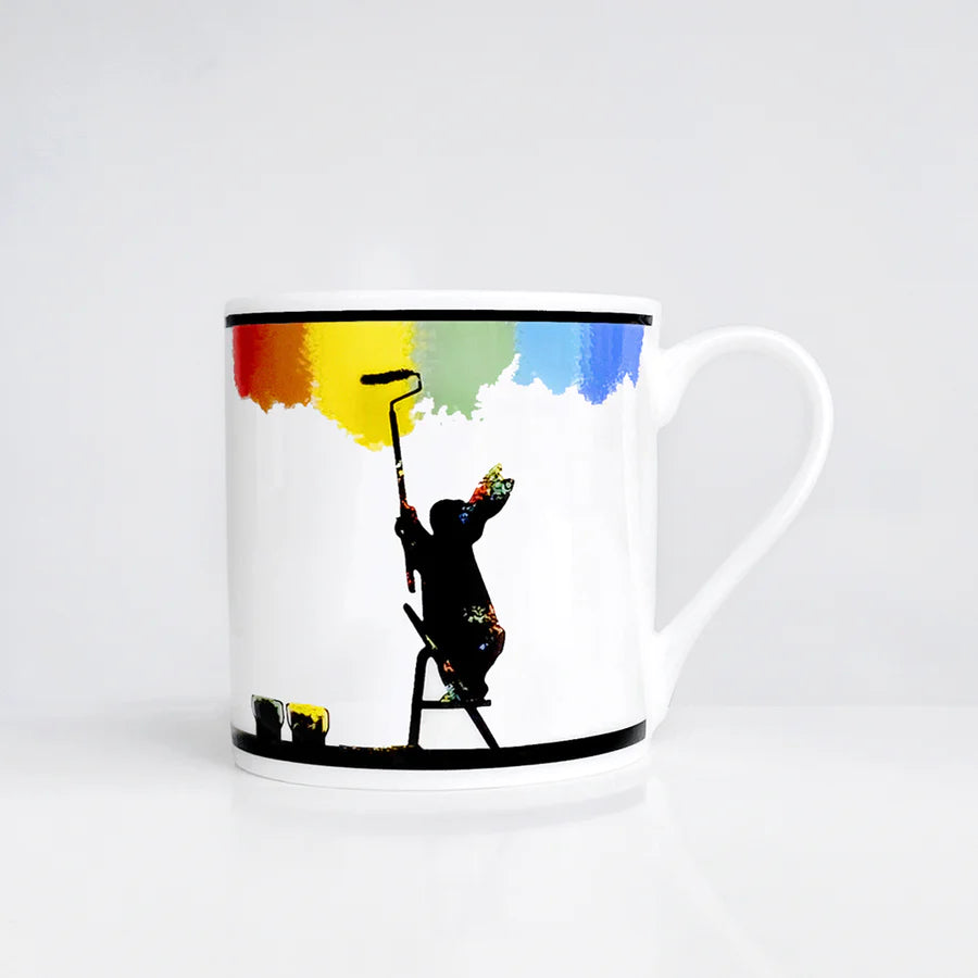 Rainbow Rabbit - HAMmade Mug