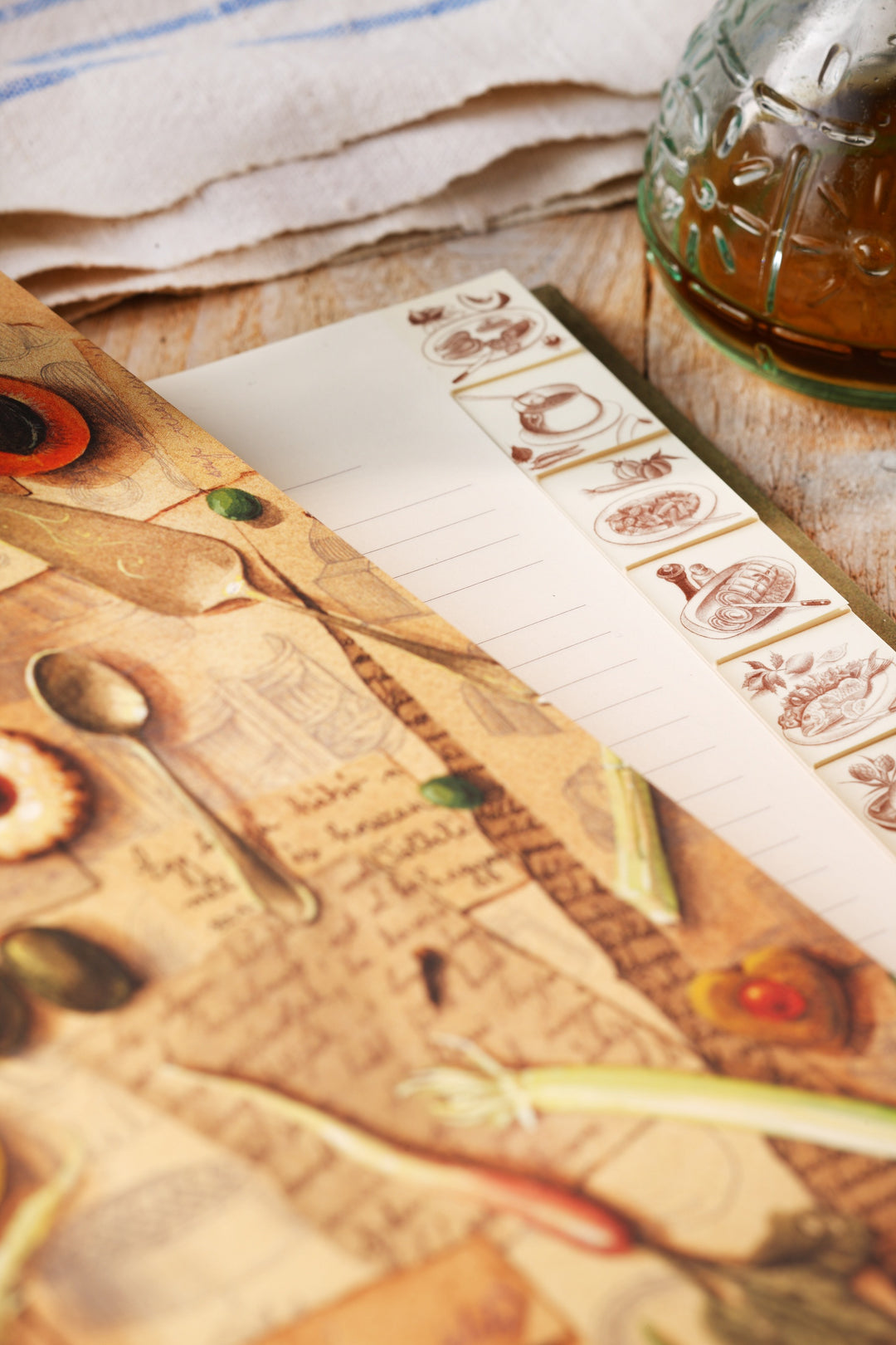 Handcrafted Recipe Journal - Elegant Lady