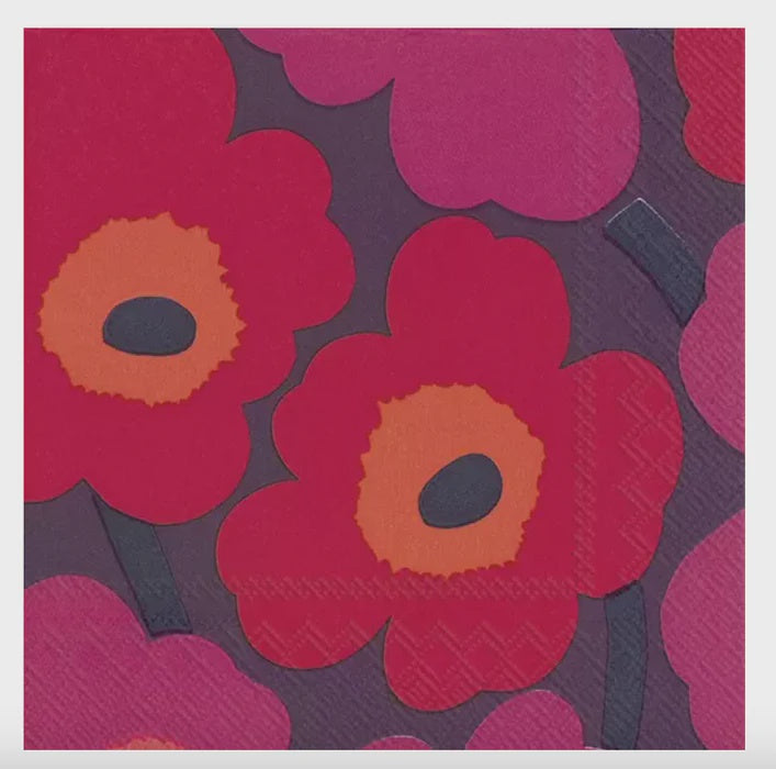 Lunch Napkins - Unikko Mauve