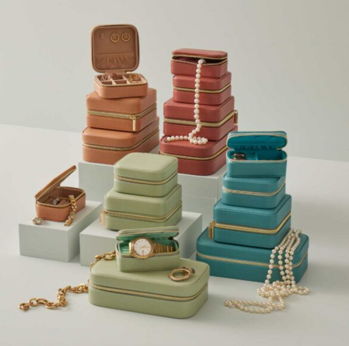 Celine Jewellery Case - Dusty Rose