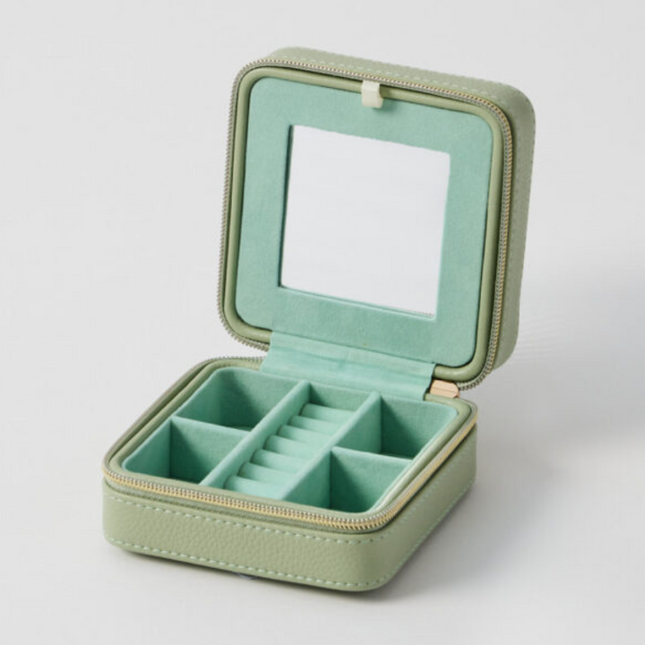 Celine Jewellery Case - Sage