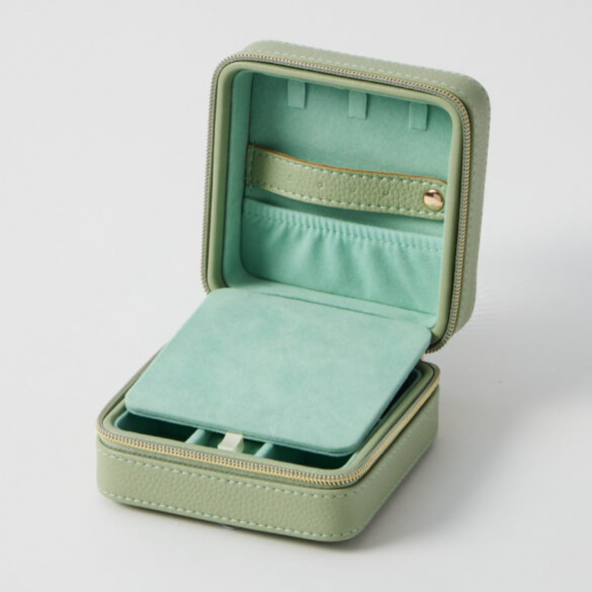 Celine Jewellery Case - Sage