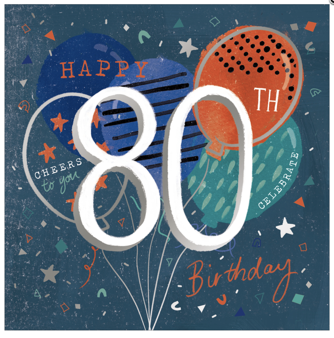Royale Card - 80th Birthday