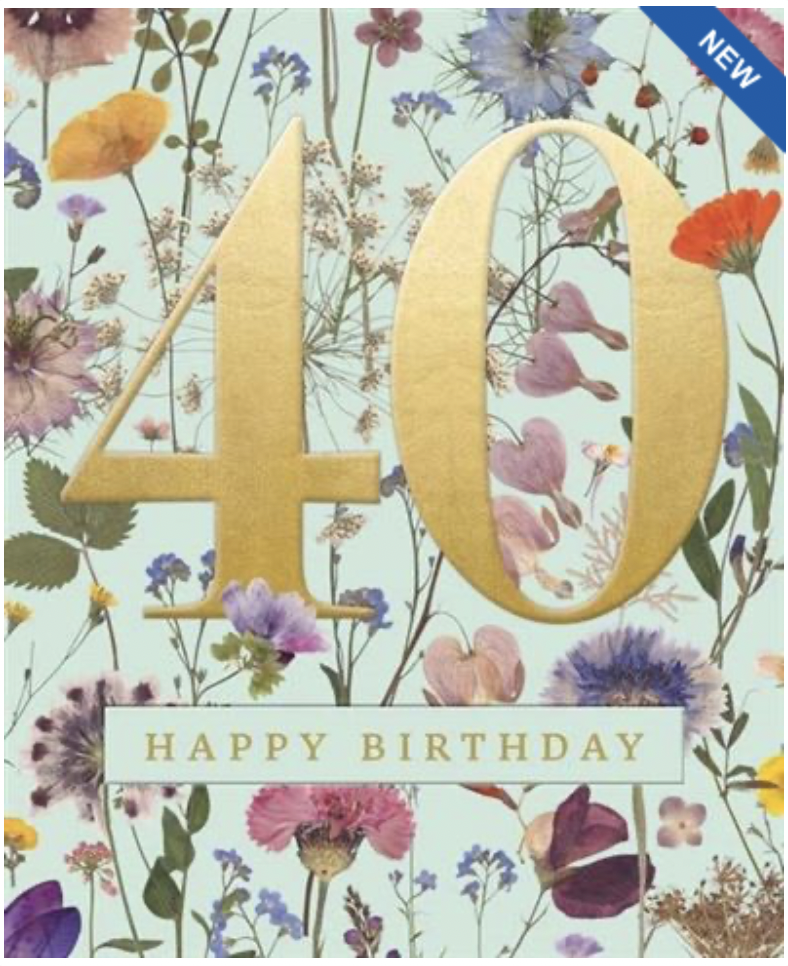 Wild Press Card - 40 Wild Meadow