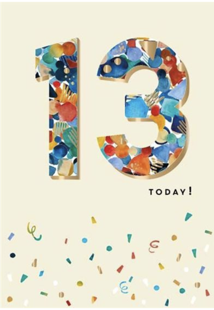 Ling Design Card - 13 Today