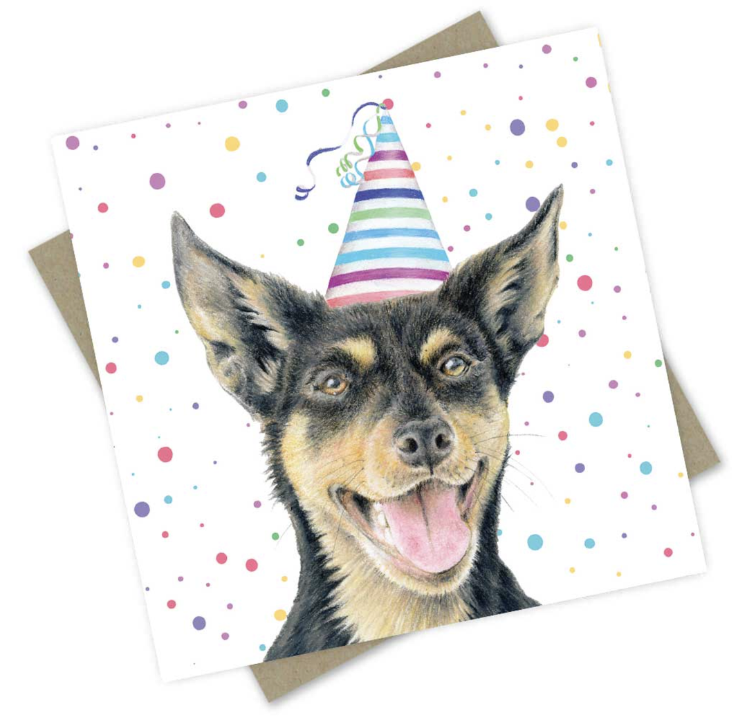 PopcornBlue Card - Star The Kelpie