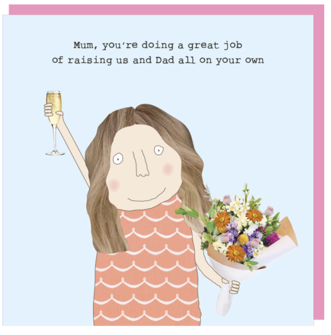 Rosie Made A Thing Card - Raising Us