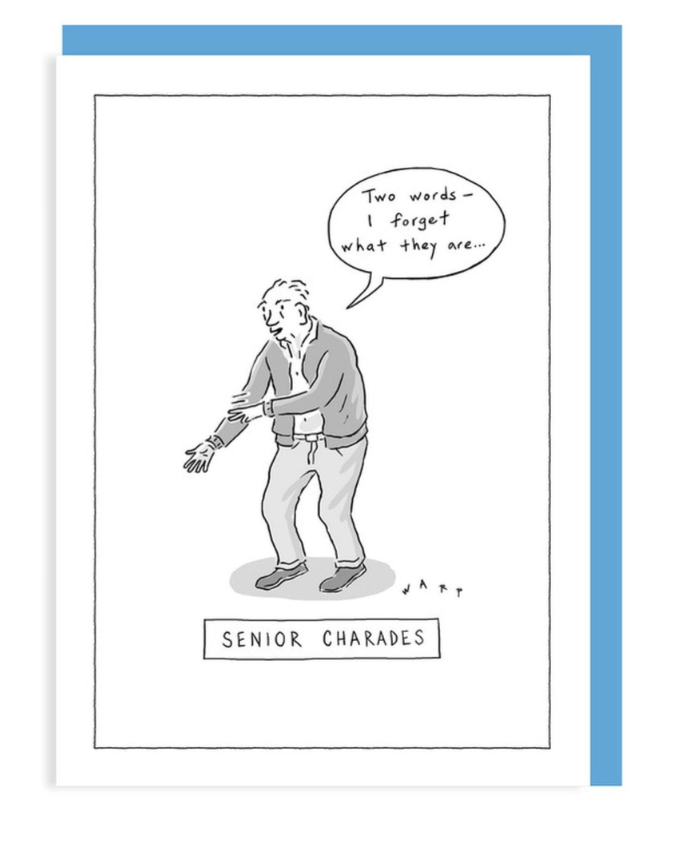 The New Yorker Card - Senior Charades