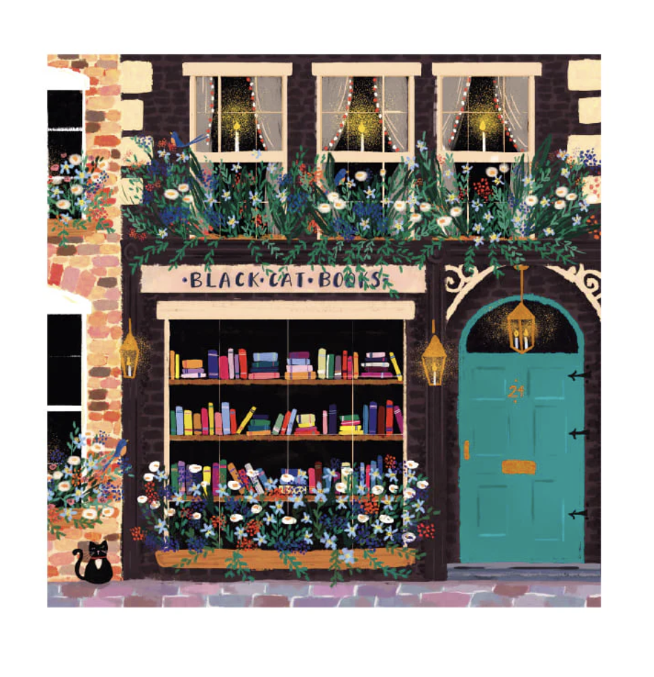 Mezzanine Card - Black Cat Books