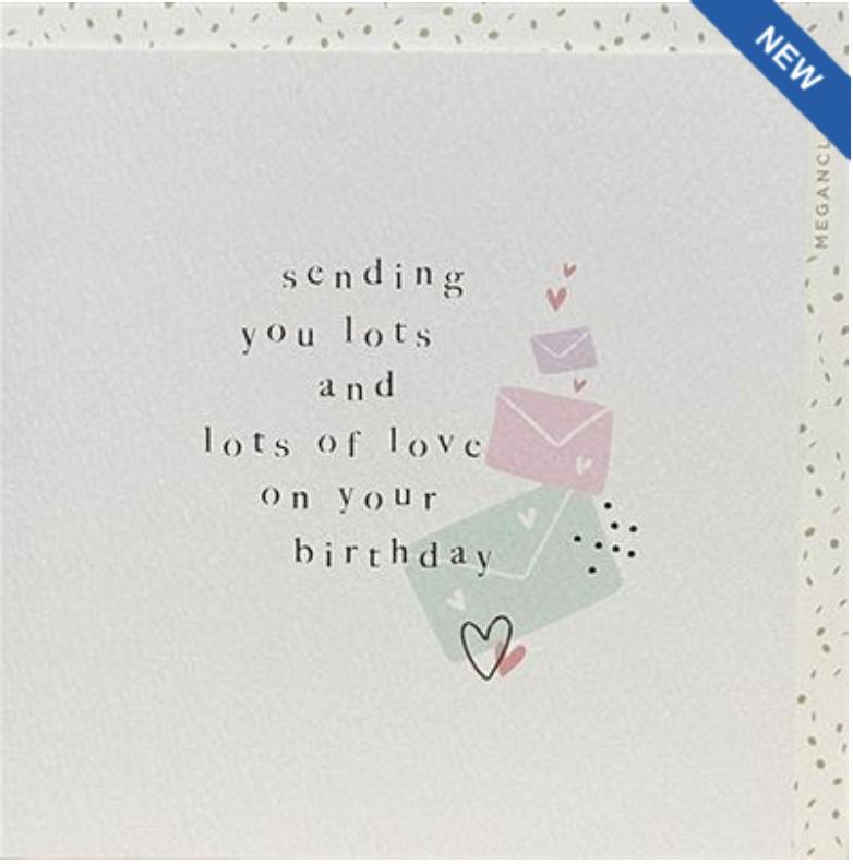 Dew Drops Card - Sending Love