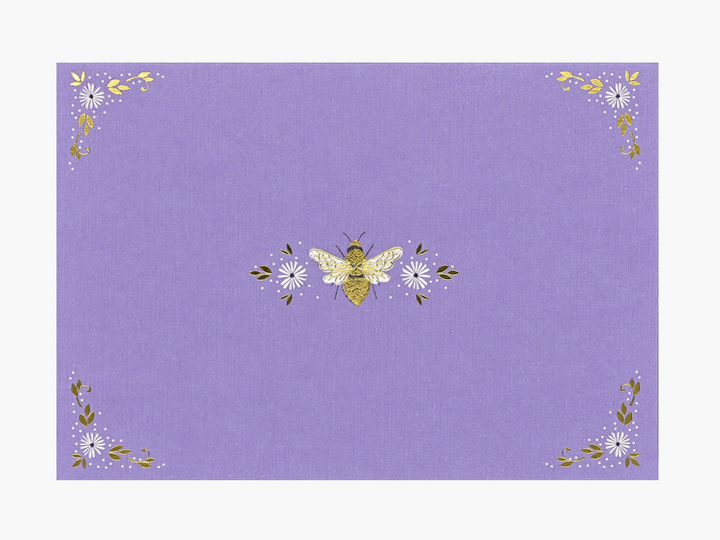 Boxed Everyday Note Cards - Florentine Bee