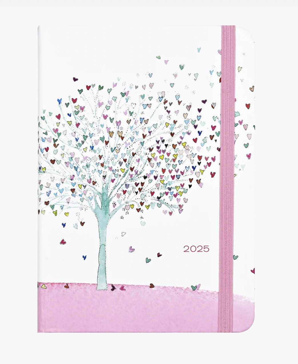 2025 Weekly Diary - Tree of Hearts 16 Month