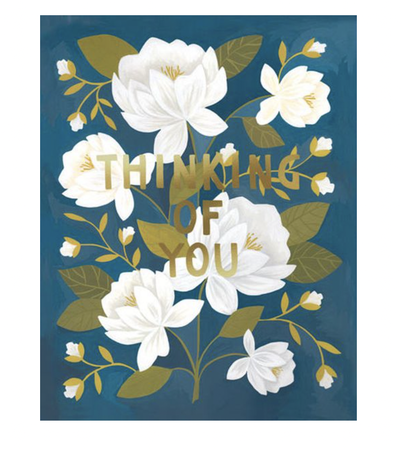 1Canoe2 Card - Thinking Of You (Floral)