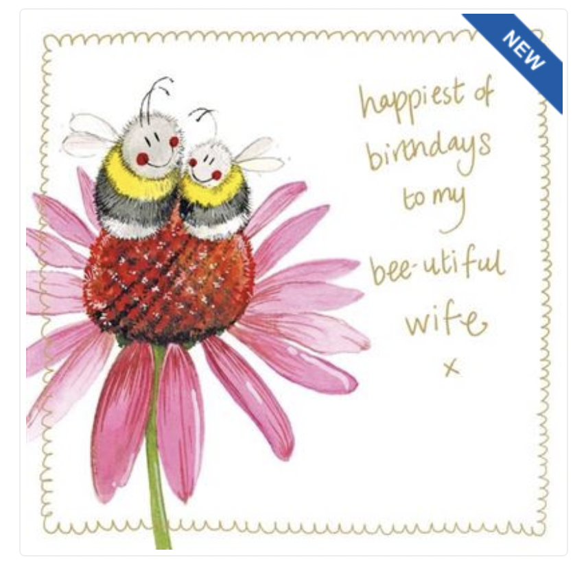 Busy Bees Card - Bee Wife HB