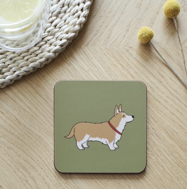 Single Coaster - Corgi