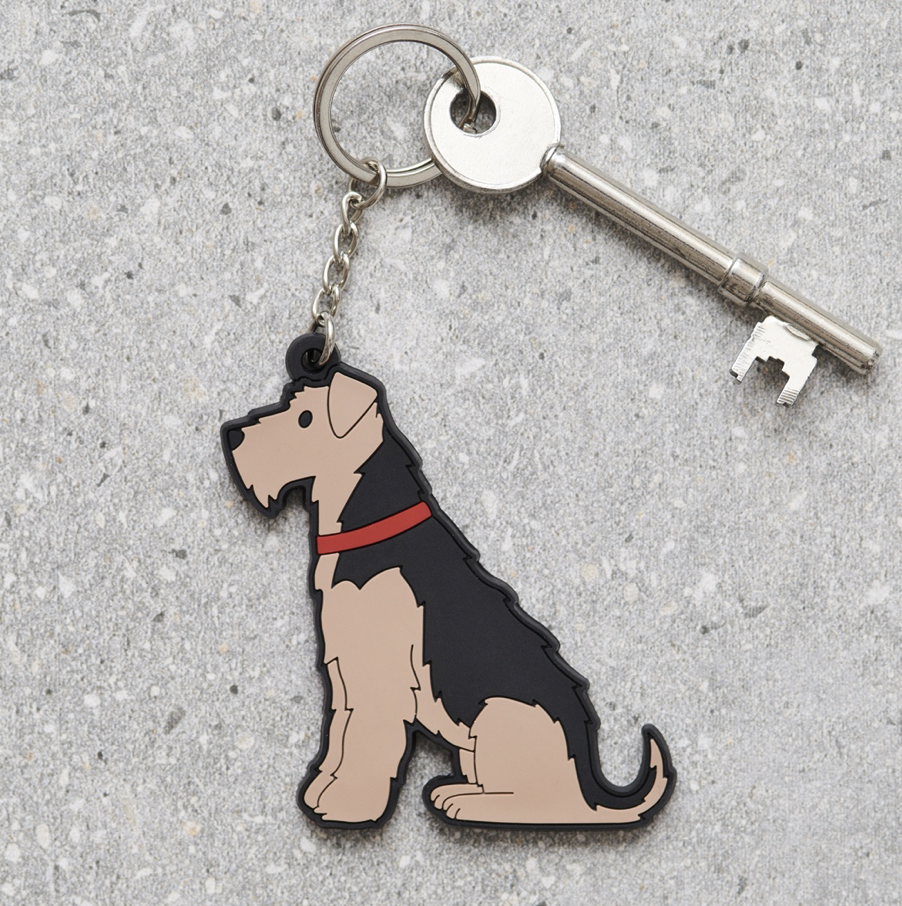 Keyring - Airedale/Welsh Terrier