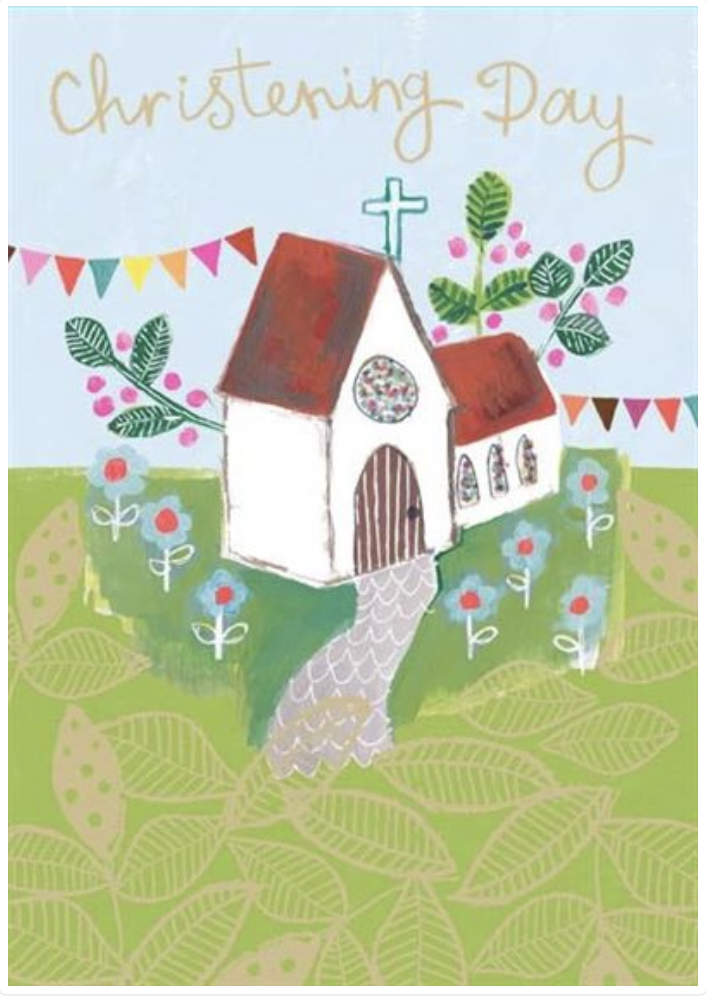 Vista Card - Christening Day