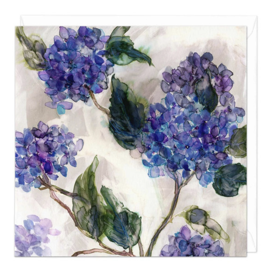 Whistlefish Card - Trotman - Hydrangea