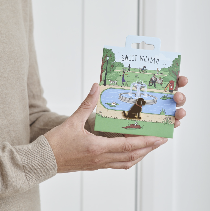 Dog Pin - Cockapoo Chocolate – Paper Republic