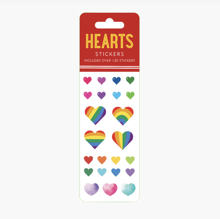Peter Pauper Sticker - Hearts