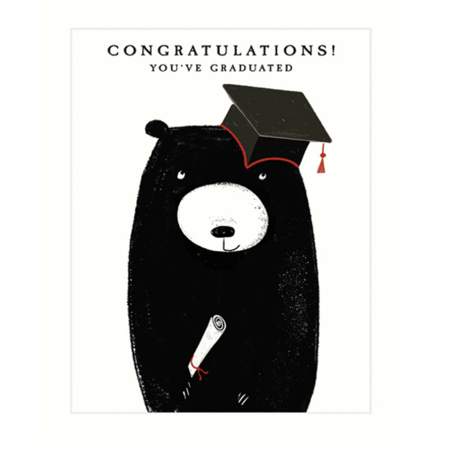 Bear Card - Graduation