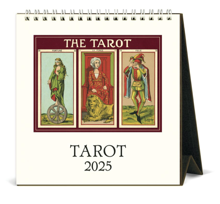 Cavallini 2025 Desk Calendar - Tarot