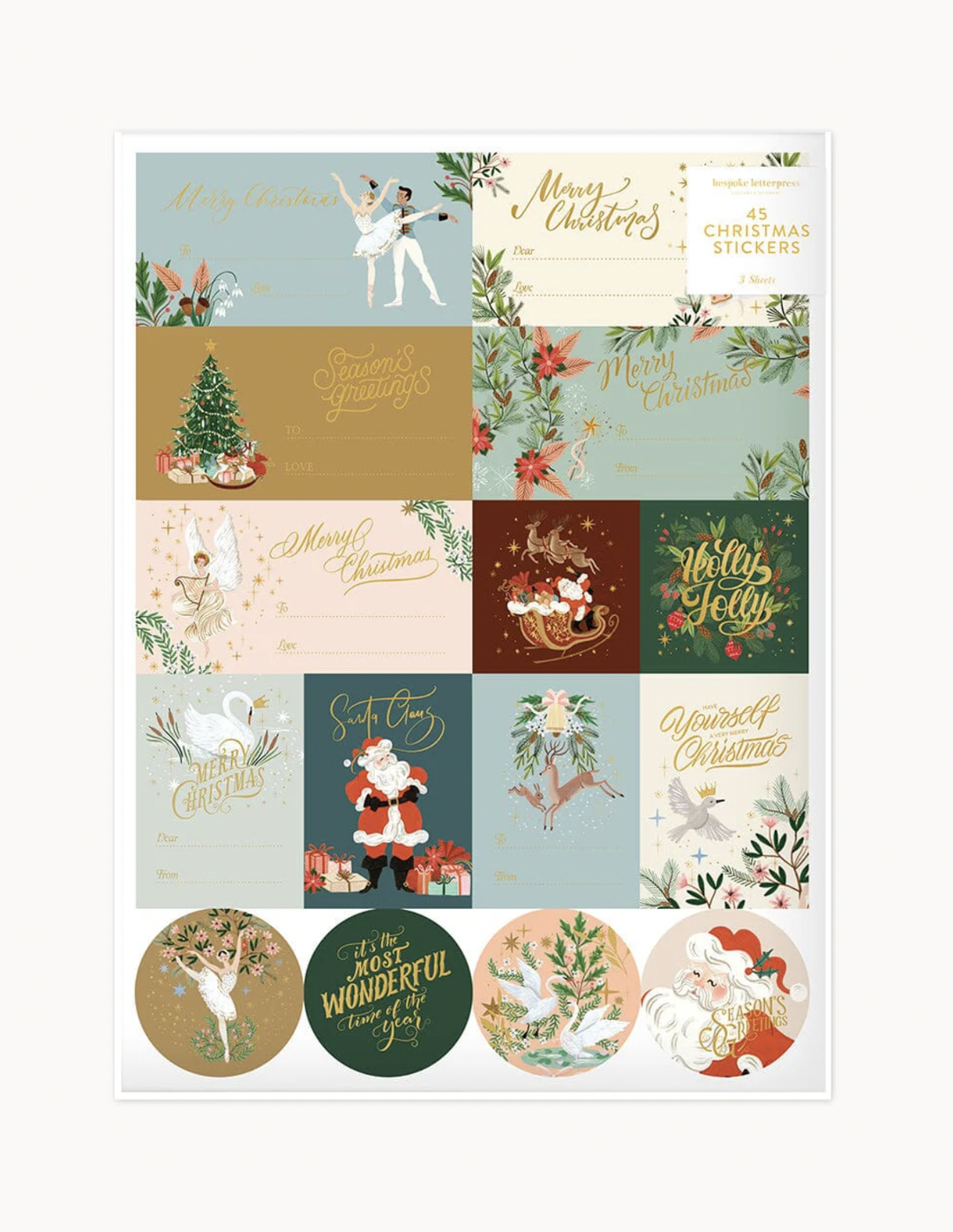 Christmas Stickers - An Enchanted