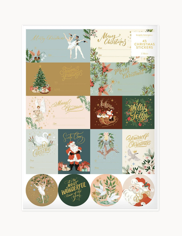 Christmas Stickers - An Enchanted