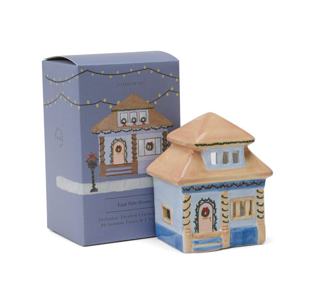 Paddywax: East Side House Incense & Tea Light Holder