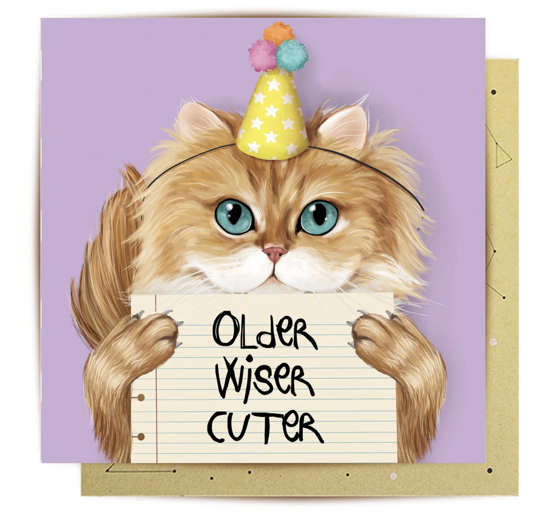 La La Land Card - Older Wiser Cuter
