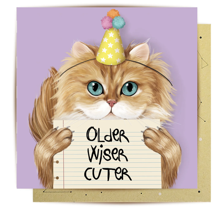 La La Land Card - Older Wiser Cuter