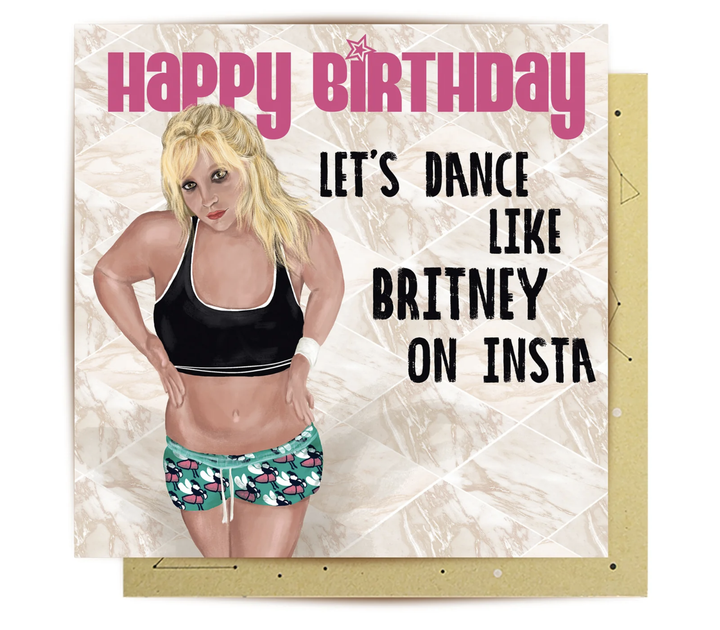 La La Land Card - Dance Like Britney