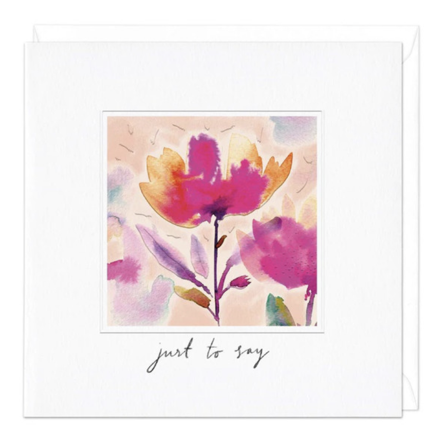 Whistlefish Card -Just To Say