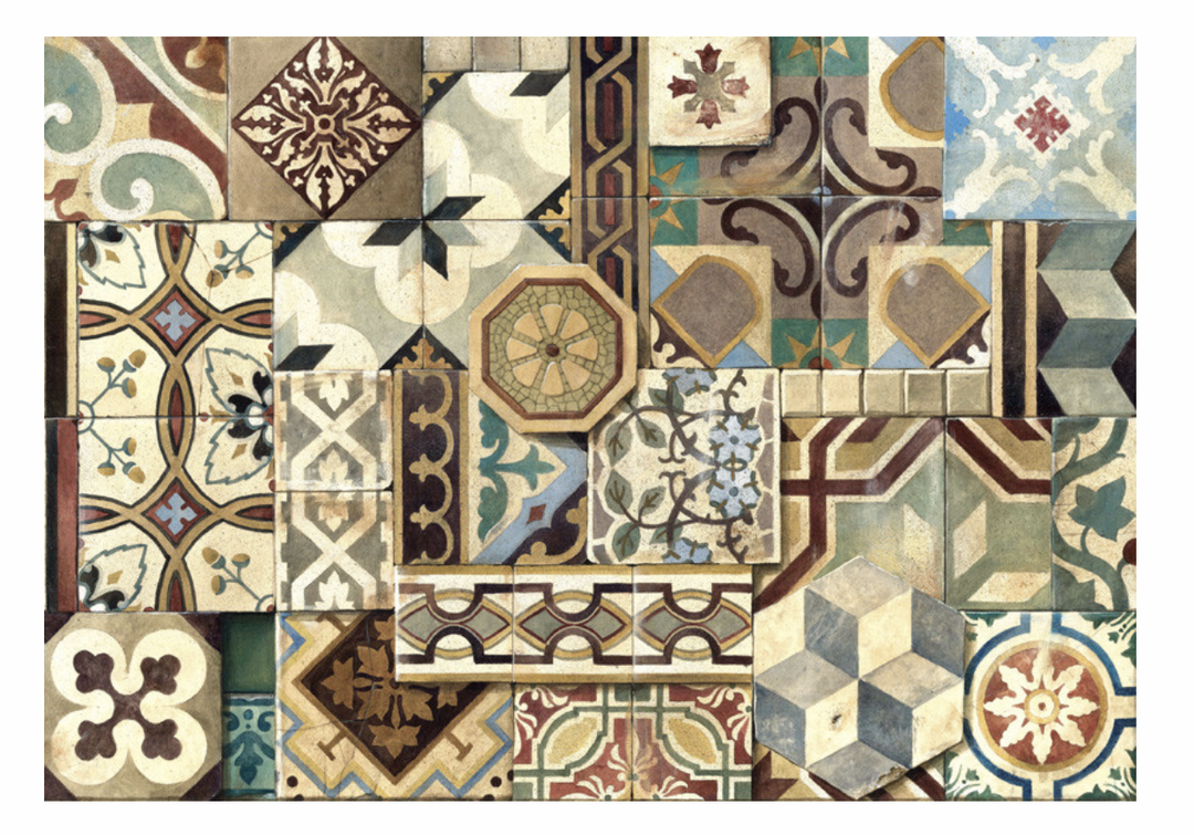 Bomo Paper - Antique Tiles