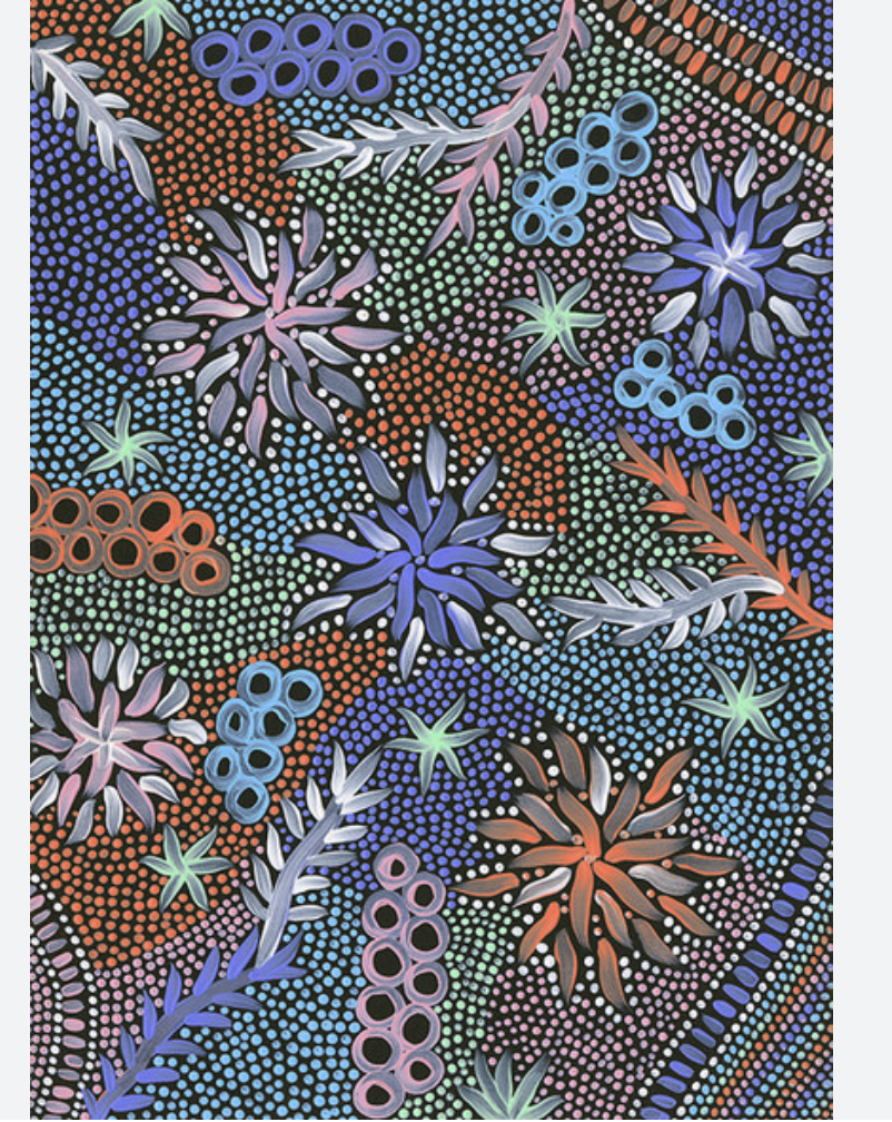 Flat Wrap - Bush Medicine (Indigeous)