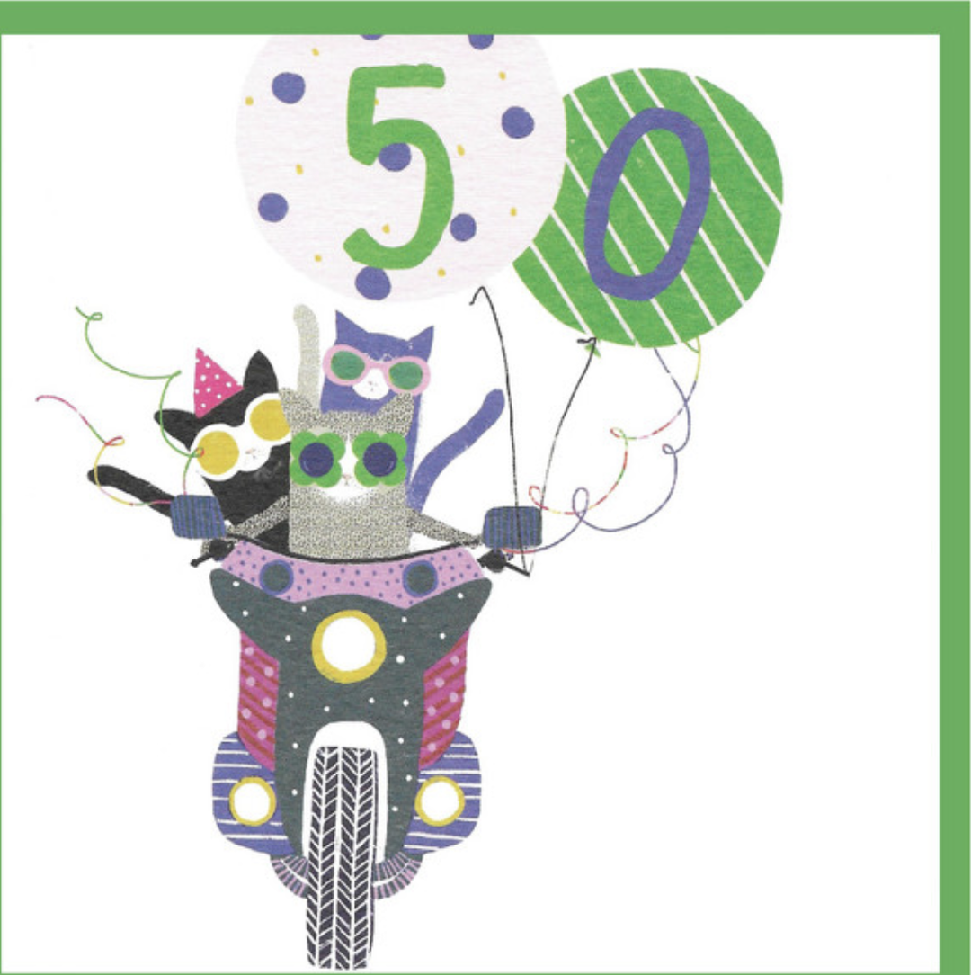 Margo Card - Happy Birthday 50th