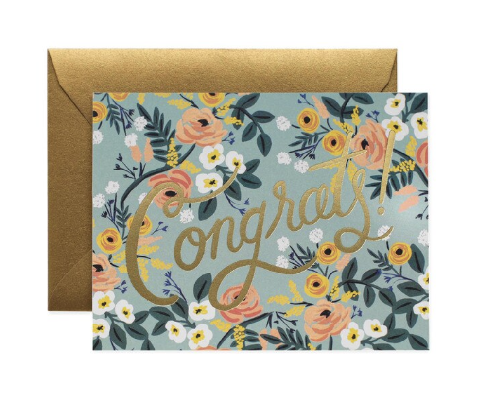 Card - Blue Meadow Congrats