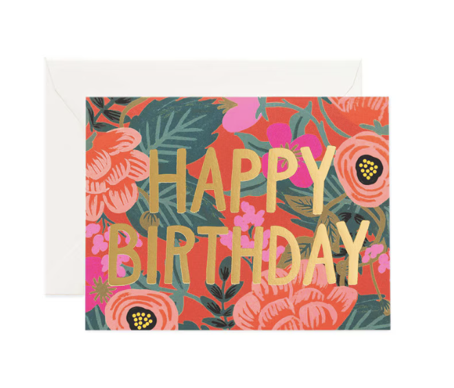 Card - Poppy Birthday