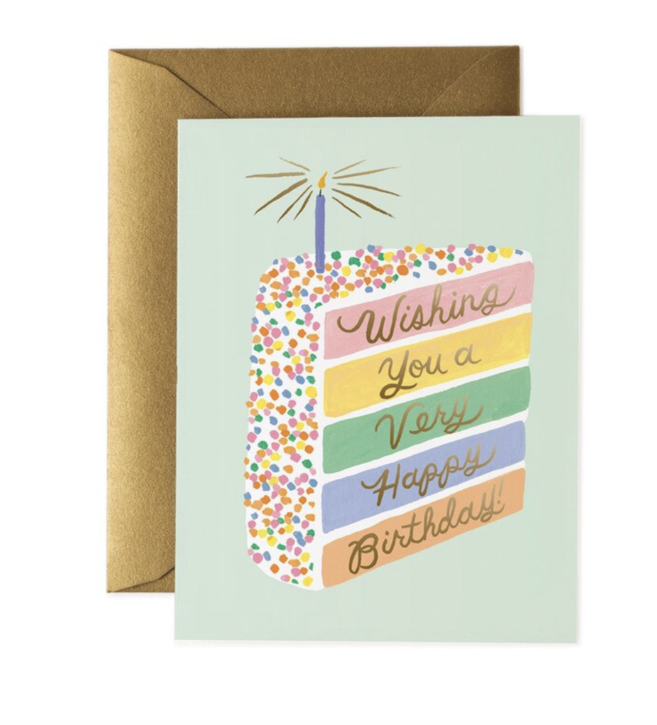 Card - Cake Slice Birthday